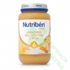 NUTRIBEN MANZANA MELOCOTON PIÑA 250 G
