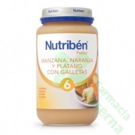 NUTRIBEN MANZANA NARANJA PLATANO 250 G