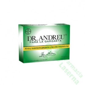 DR ANDREU PARA LA GARGANTA 24 PASTILLAS